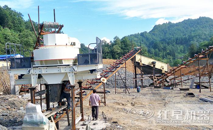 時產50-60噸建筑垃圾沖擊式破碎機哪里便宜？河南廠家有推薦嗎？